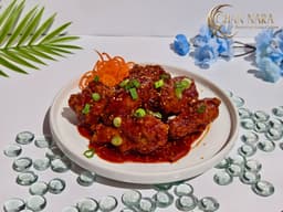 Korean Chicken Wings (5pcs) with house-made spicy gochujang sauce